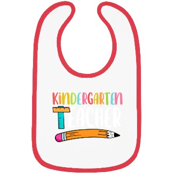 Discover Back To School Kindergarten Teacher Bibs