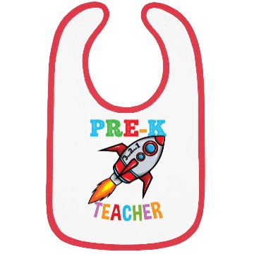 Discover Space Pre K Teacher Preschool Back To School Bibs