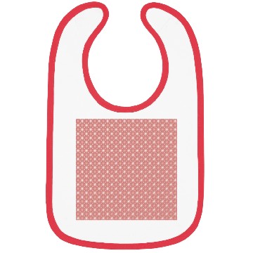 Discover Stars Red Retro Pattern Bibs