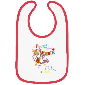 Discover Ready to rock Fifth grade Back to school Bibs