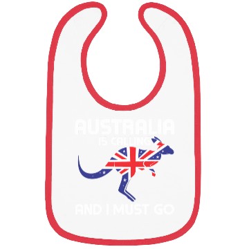 Discover Australia Is Calling And I Must Go Kangaroo Austra Bibs