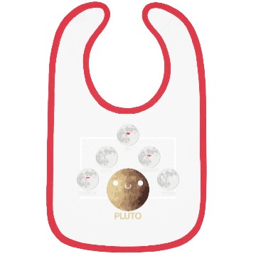 Discover Pluto Moons Planet Space Lover Solar System Bibs
