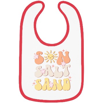 Discover Sun Salt Sand, Summer Season Bibs