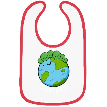 Discover Peas On Earth Cute Veggie Peace Bibs