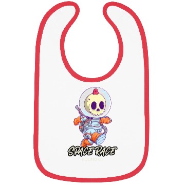 Discover Skeleton Alien Race Bibs