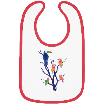 Discover Birds Of Paradise Bibs