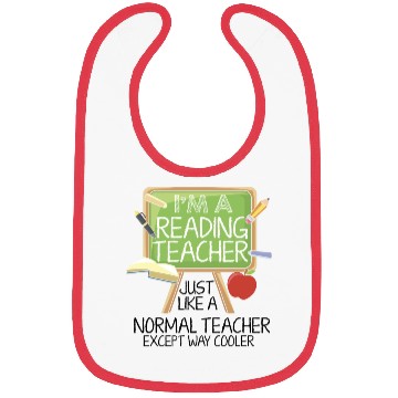 Discover Reading Teacher Bibs