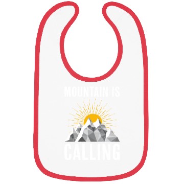 Discover Mountain is Calling Mountain lover Climber Bibs