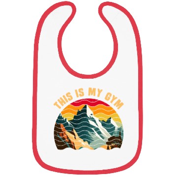 Discover This is my Gym Mountaineer Wanderlust Mountain Bibs