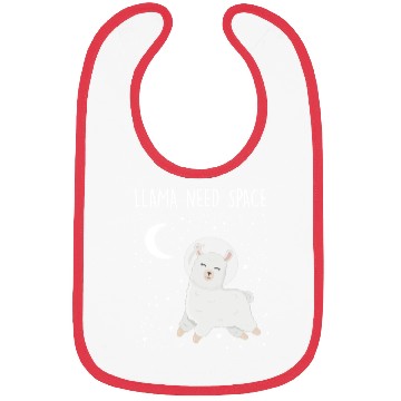 Discover Llama Need Space Funny Llama Lover Animal Joke Bibs