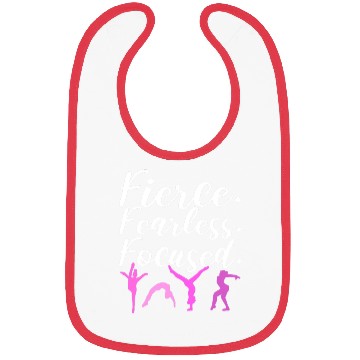 Discover Fearless Gymnast Gymnastic Teacher Bibs