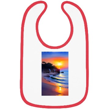 Discover A sunrise with a seaside view Bibs