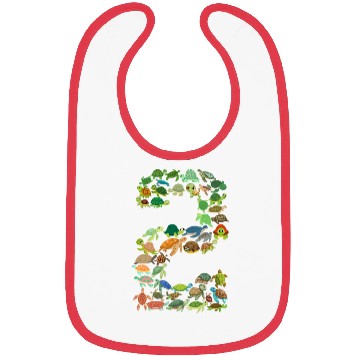 Discover 2nd birthday sea turtle tortoise theme 2 year old Bibs