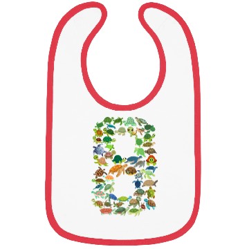 Discover 8th Birthday Sea Turtle Tortoise Theme 8 Year Old Bibs