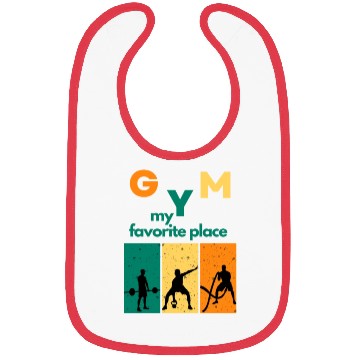 Discover gym my favorite place Bibs