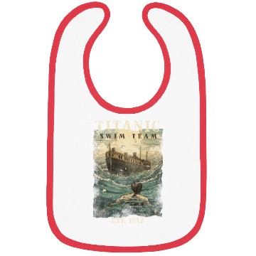 Discover Titanic Swim Team Established 1912 RMS Titanic Bibs