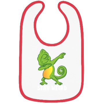 Discover Dabbing Chameleon Sweet Bibs