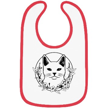 Discover Cat Kitten Feline Meow Bibs