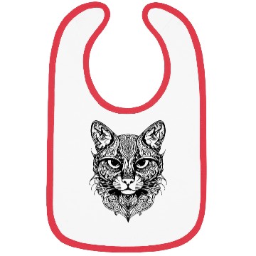 Discover Cat Kitten Feline Meow Bibs