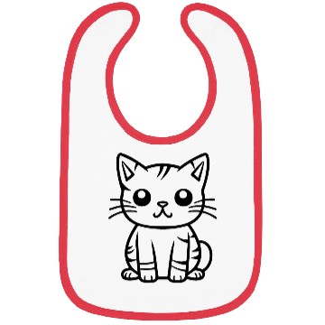 Discover Cat Kitten Feline Meow Bibs