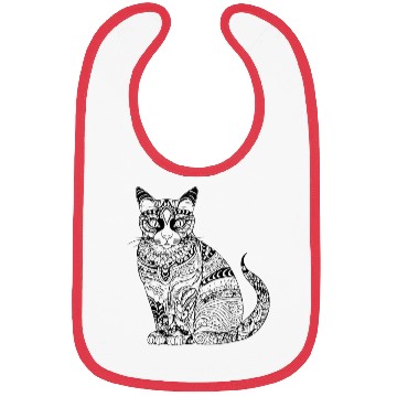 Discover Cat Kitten Feline Meow Bibs