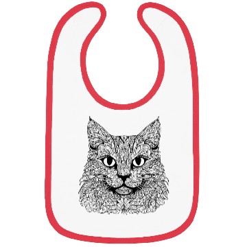 Discover Cat Kitten Feline Meow Bibs