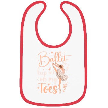 Discover Ballet Dancer Dance Girl Ballerina Bibs