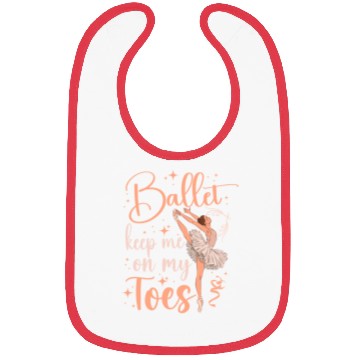 Discover Ballet Dancer Dance Girl Ballerina Bibs