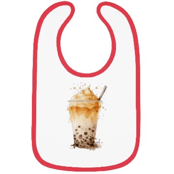 Discover Boba Bubble Tea 2 Bibs