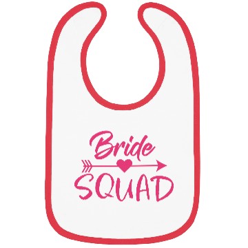 Discover Bride squad Bibs