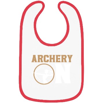 Discover Archery On Bow Hunter Archer Target Arrow Bowman Bibs