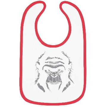 Discover king monkey Bibs