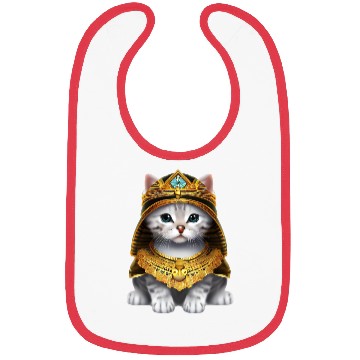 Discover Egyptian pharaoh cat Bibs