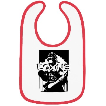 Discover king monkey boxing Bibs