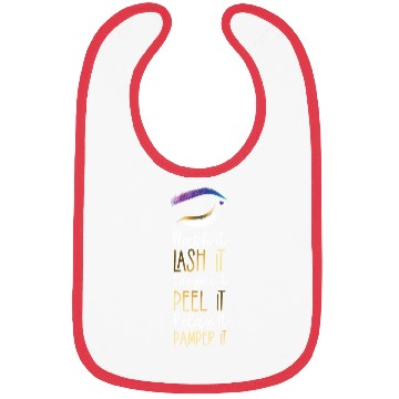 Discover Cute Licensed Esthetician Skincare Bibs
