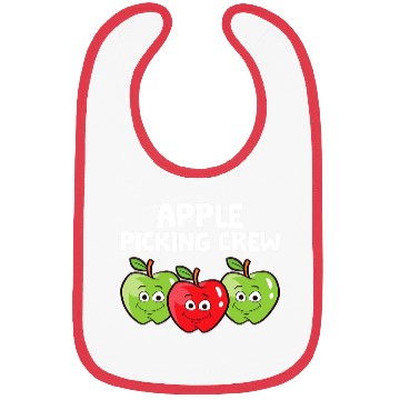 Discover Apple Farmer Apple Lover Fruit Funny Apple Picking Bibs