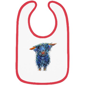 Discover Scottish Highland Cow Hairy Cow Cattle Farmer Cow Bibs