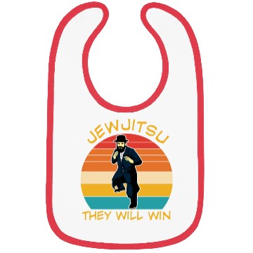 Discover Jewjitsu They Will Win Bibs