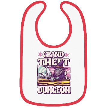 Discover Grand Theft Dungeon Bibs