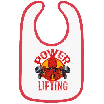 Discover Octopus Weightlifting Epic Workout Gym Powerlifter Bibs