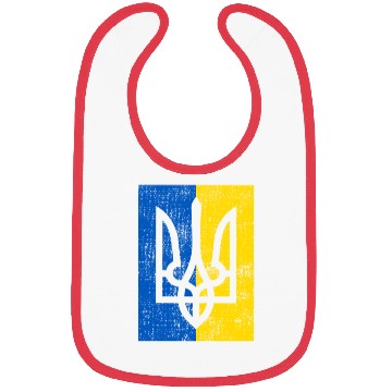 Discover Ukraine Ukraina Ukrainian Flag On Back Bibs