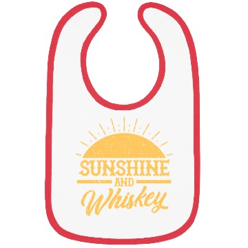 Discover Sunshine And Whiskey Whisky Drinkers Bibs
