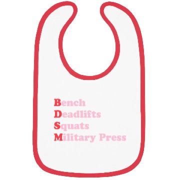 Discover Bench Deadlifts Squats Military Press Bibs