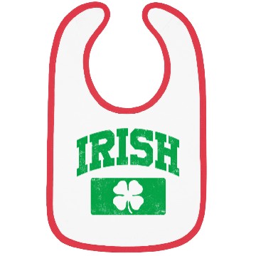 Discover Distressed Irish Shammrock Clover St Patricks Day Bibs