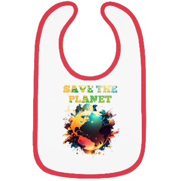 Discover Save the Planet Climate and Nature Care Bibs