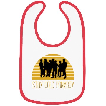 Discover Stay Gold Pony Bibs