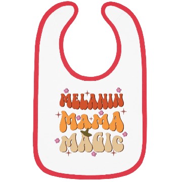 Discover Melanin Mama Magic, Independence Day Bibs