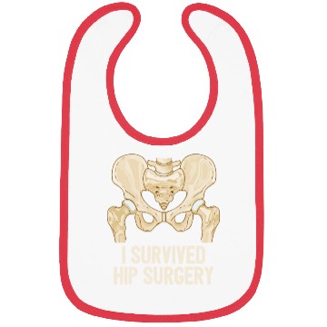 Discover I Survived Hip Surgery Replacement Get Well Soon Bibs
