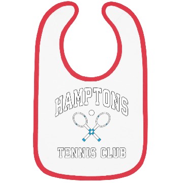 Discover Hamptons Tennis Club Preppy New York Montauk Varsi Bibs