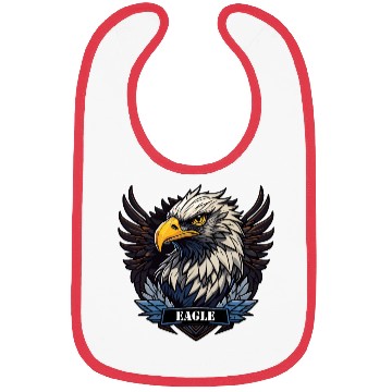 Discover Eagle Spirit Emblem Bibs